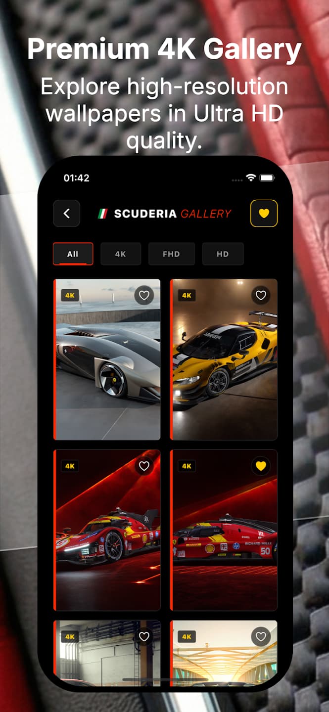 4K Ferrari Wallpapers screen 1