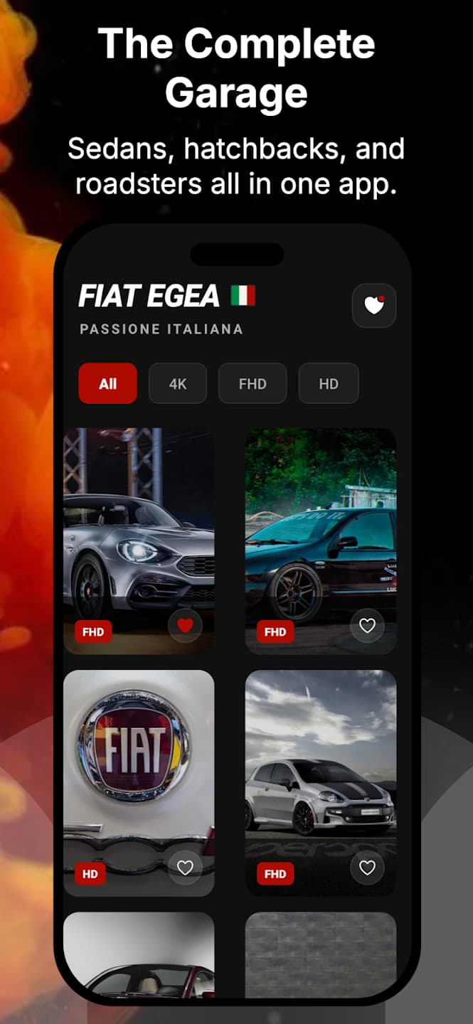 4K Fiat Wallpapers screen 4