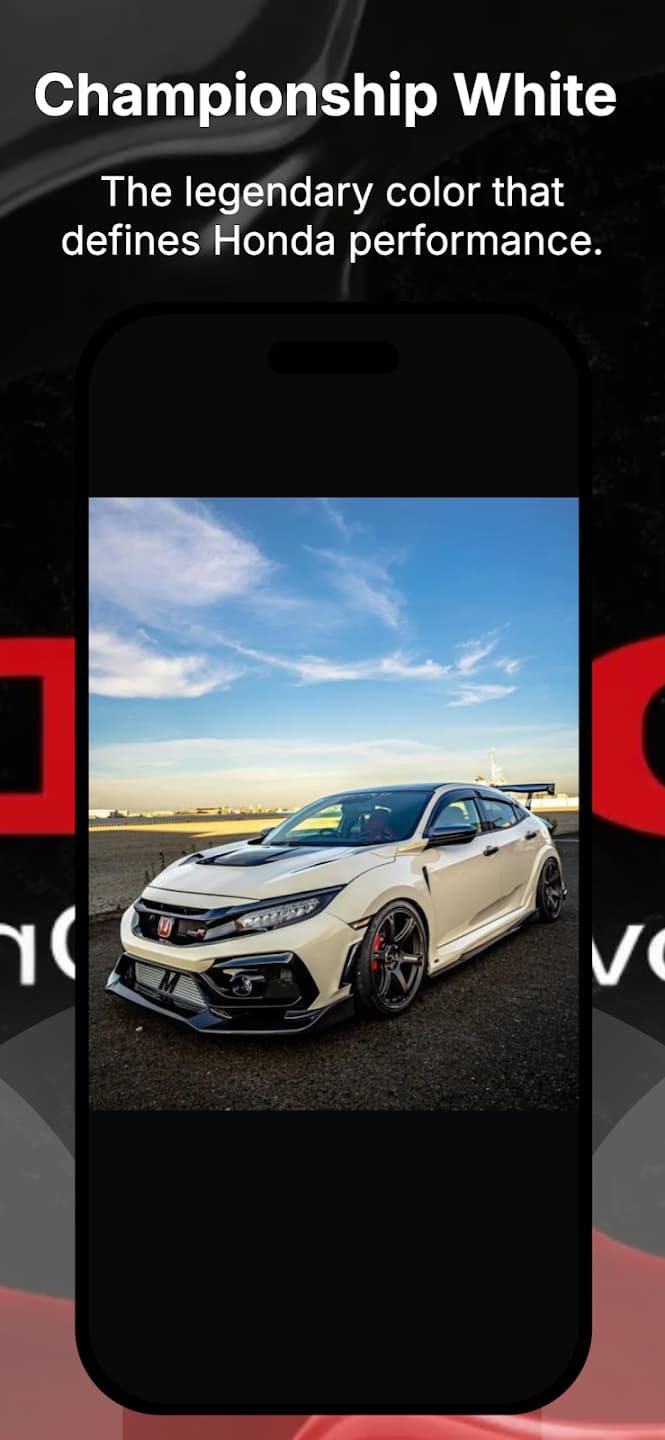 4K Honda Civic Wallpapers screen 3