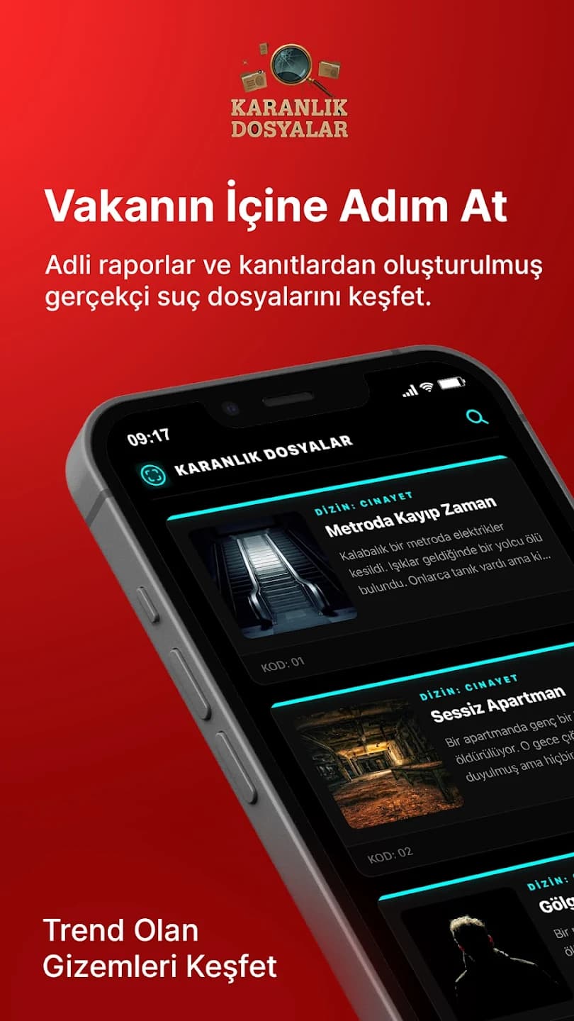 Karanlık Dosyalar screen 1