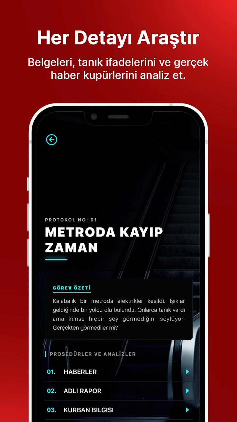 Karanlık Dosyalar screen 3