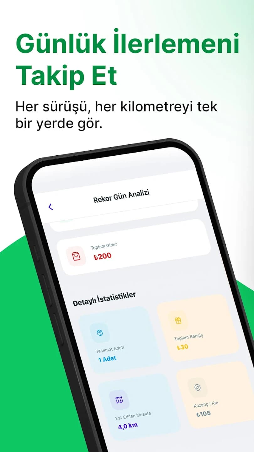 Kurye Kazanç screen 1
