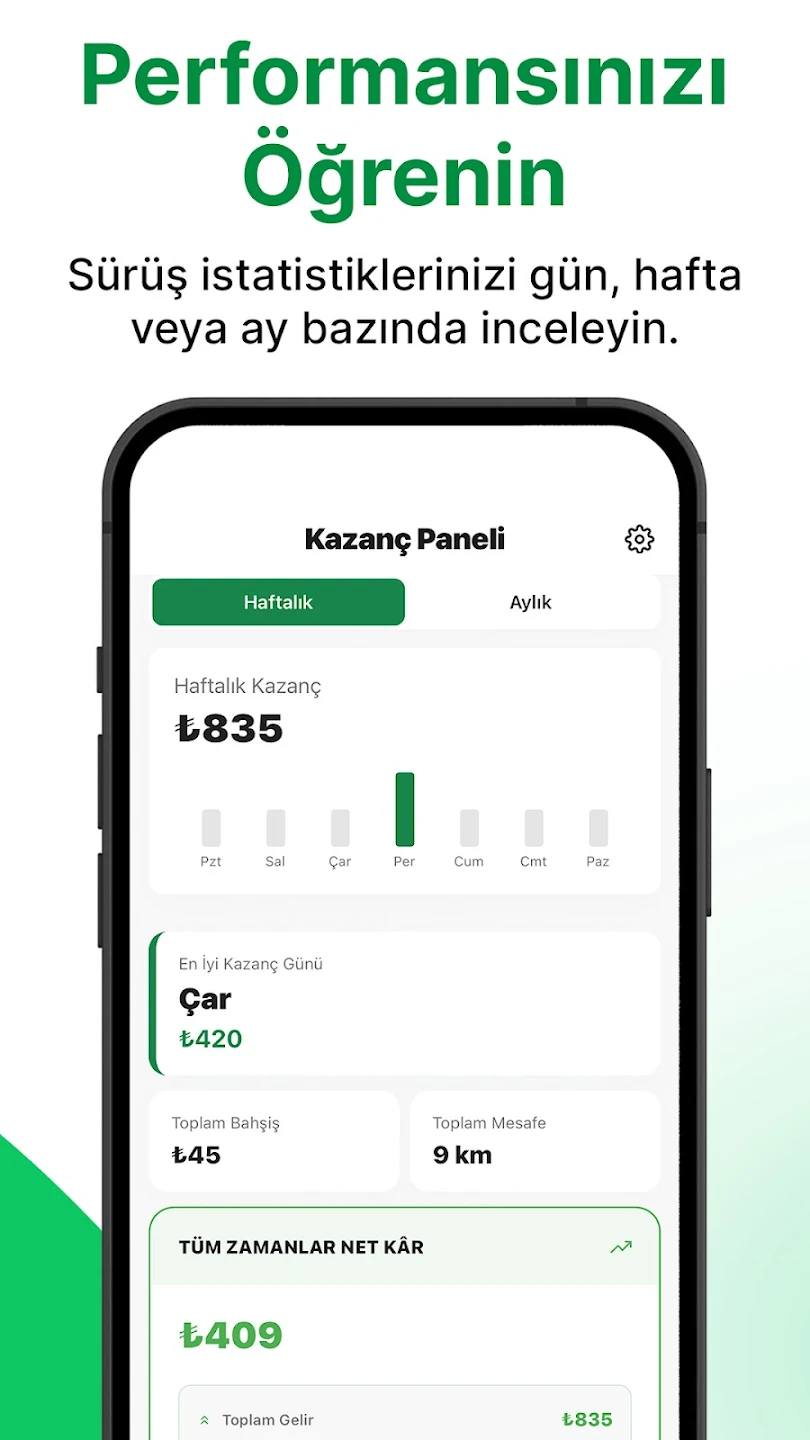 Kurye Kazanç screen 4