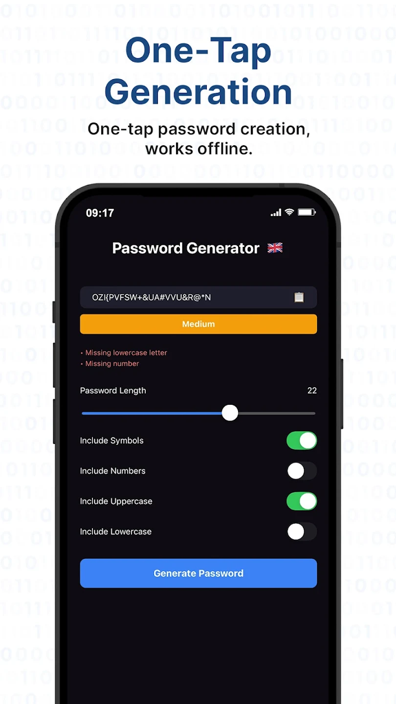 Şifre Oluşturucu screen 3