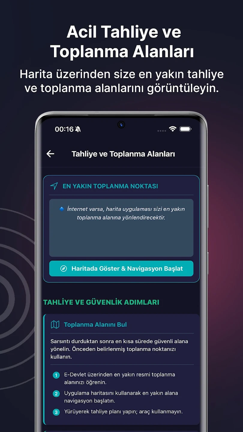 Türkiye Deprem Sistemi screen 5