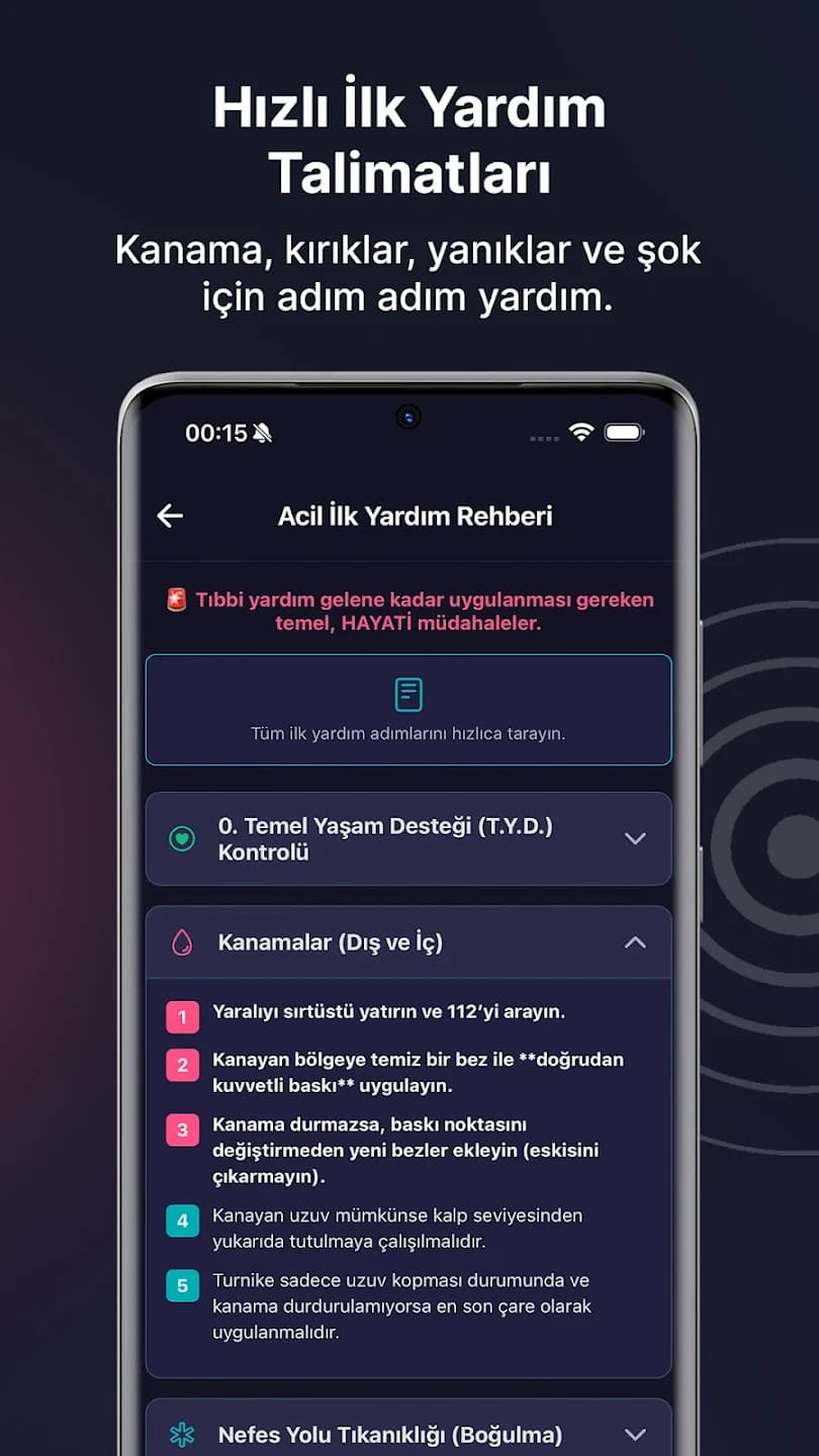 Türkiye Deprem Sistemi screen 6