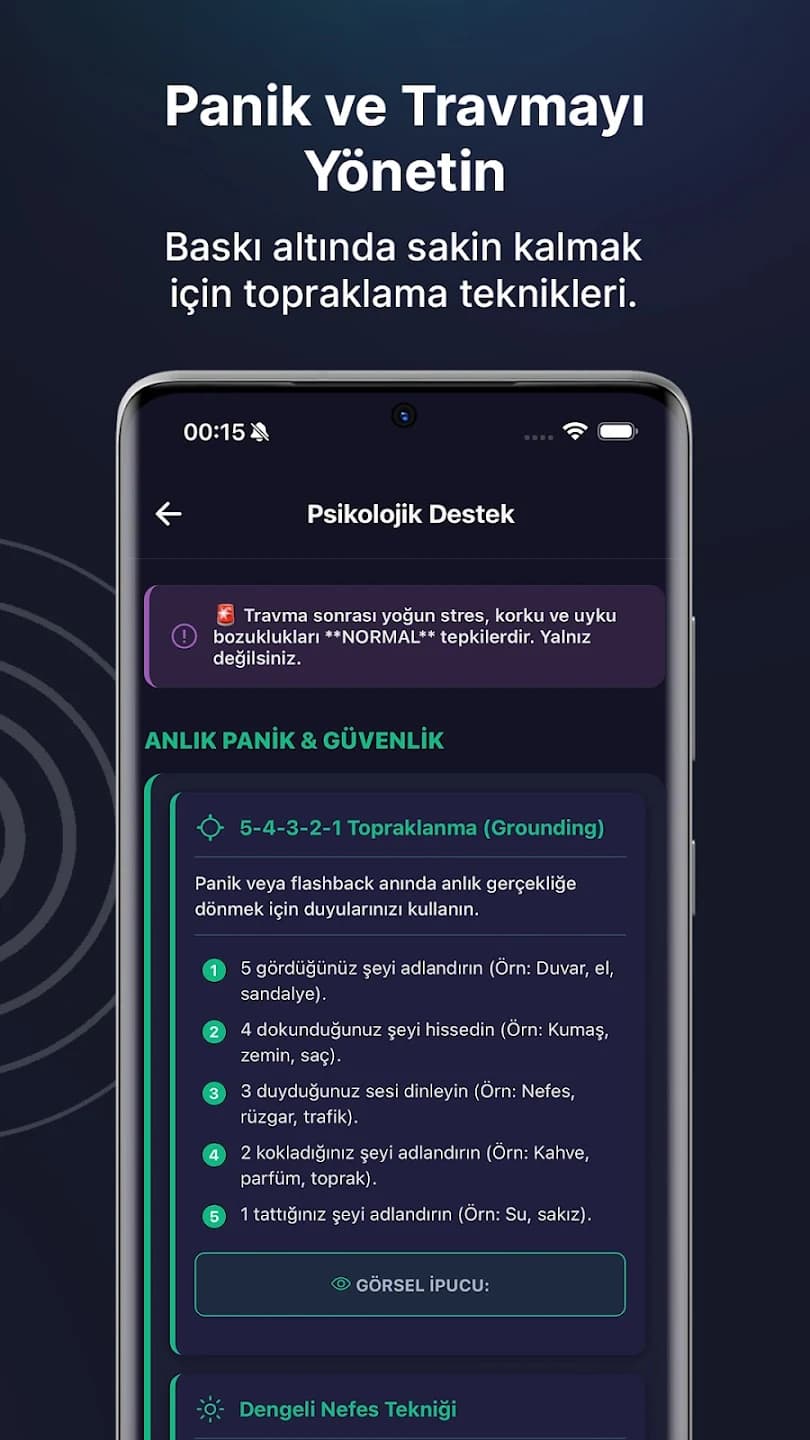 Türkiye Deprem Sistemi screen 7